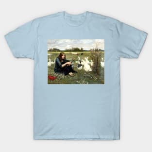 Goose Girl - Valentine Cameron Prinsep T-Shirt